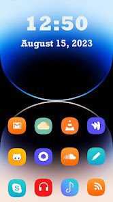 Captura de Pantalla 3 Launcher for iphone 14 pro max android