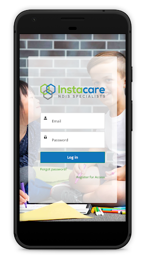Android application Instacare NDIS screenshort