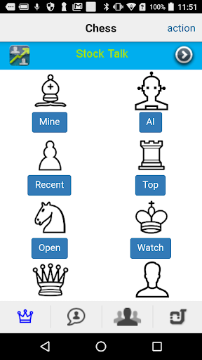 Android application Chess Talk screenshort