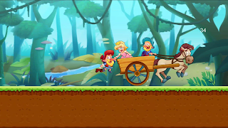 Bin's Adventure - running game - Screenshot 1