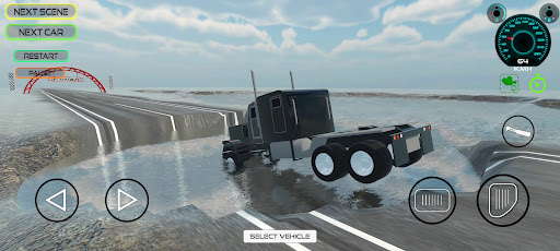 Android application Car crash 3d: demolition game screenshort