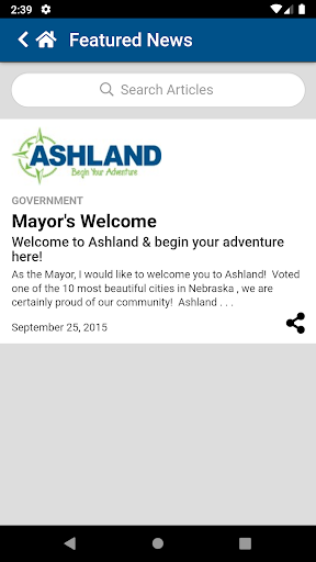 City of Ashland Screen 3