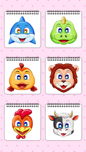 Draw cute animals step by step