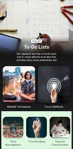 Screenshot of Pomodoro Productivity Timer