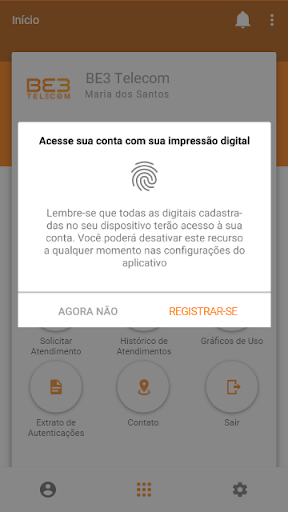 BE3 Telecom Screen 2
