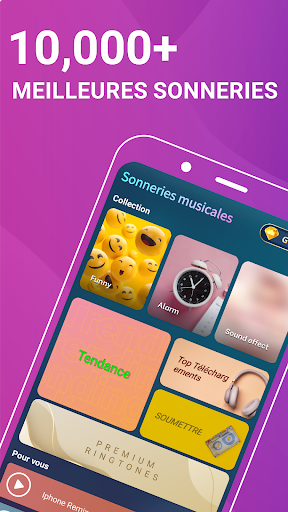 Aperçu de l'application