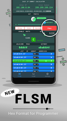 Flsm Vlsm Ip Subnet Calculator Pro Apps On Google Play
