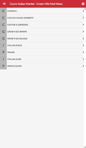 Cocos Family of Restaurants Screen 2
