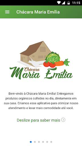 Android application Chácara Maria Emília screenshort