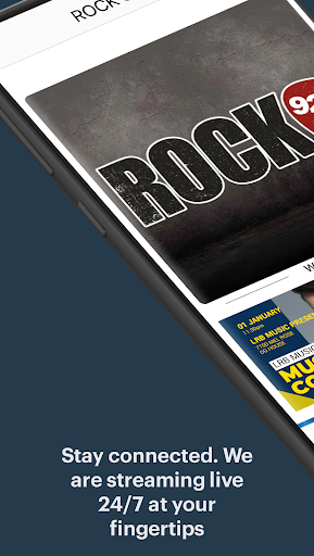 Android application Rock 92/7 screenshort