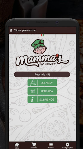 Android application Mamma's Gourmet screenshort