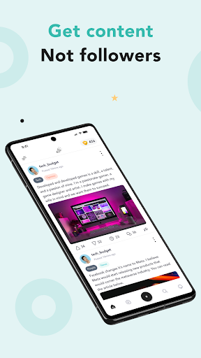 Android application Indiefact screenshort
