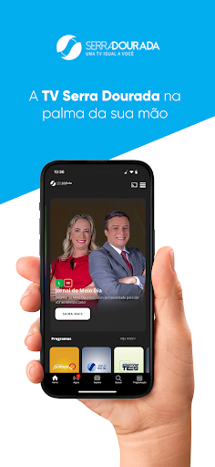 Android application TV Serra Dourada screenshort
