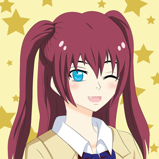 Anime School Girls Dress Up Ga