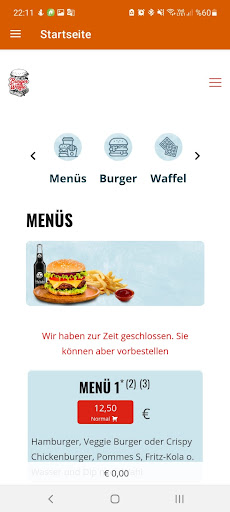 Burger  Waffle in Wolfsburg