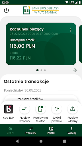 Android application BS Rutka - Tartak MobileNet screenshort