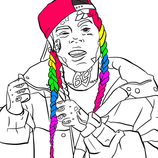 How to Draw 6ix9ine - Apps on Google Play