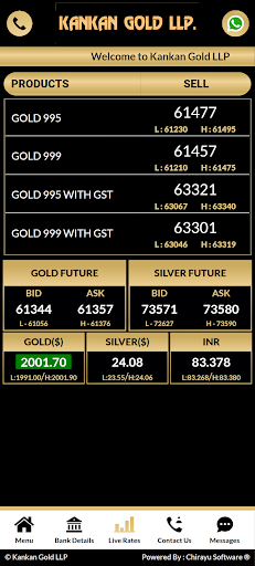 Android application Kankan Gold LLP screenshort