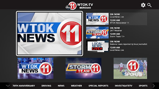 Screenshot of WTOK News