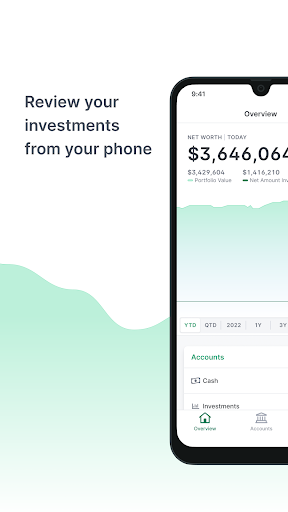 Android application United Asset screenshort