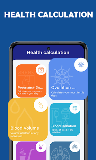 BMI & Body Fat Calculator Screen 2