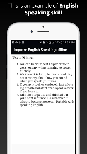 Improve English Speaking Screen 2