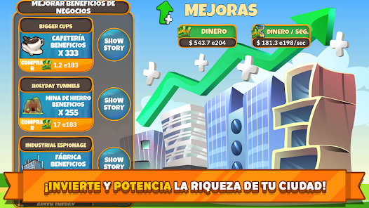 Captura de Pantalla 9 Holyday City Tycoon: Idle Reso android