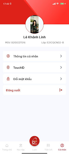 Android application PTIT S-Link screenshort