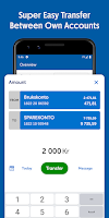 screenshot of SpareBank 1 Mobile Banking