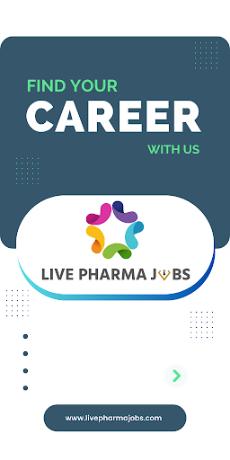 Android application Live Pharma Jobs screenshort