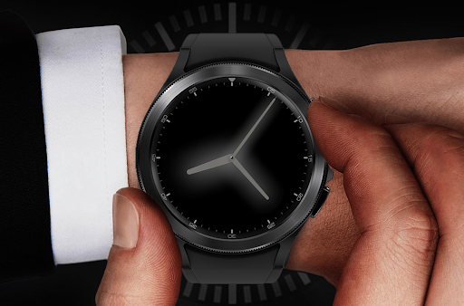 EY13 Grey Glow Watchface Screen 2