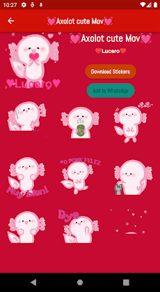 Stickers de axolotlのおすすめ画像5