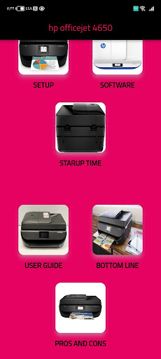 Hp officejet 4650 guide