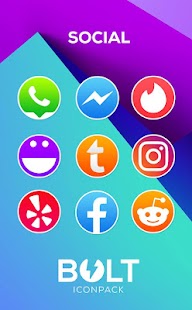 BOLT Icon Pack Tangkapan layar