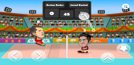 Head Volleyball Sport Game
