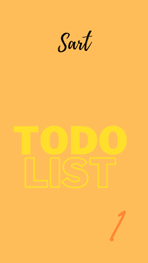 Android application Todolist hi screenshort