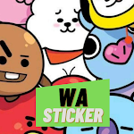 Cover Image of Tải xuống BT21 BTS WASticker 1.1 APK