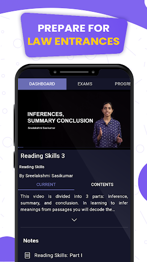 Android application Indic Law App- Prepare for Law screenshort