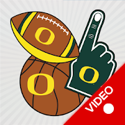 Oregon Ducks Animated Selfie Stickers