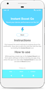Instant Boost GO v1.0 (Paid) 1