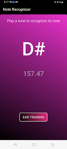Android application Note Recognizer screenshort