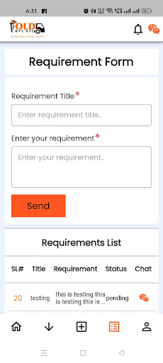 Android application oldbyebye screenshort