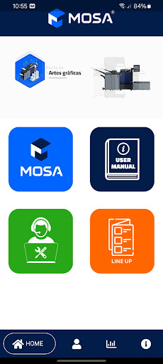 Android application Mosa screenshort