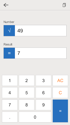 Square Root Calculator Pro ekran görüntüsü