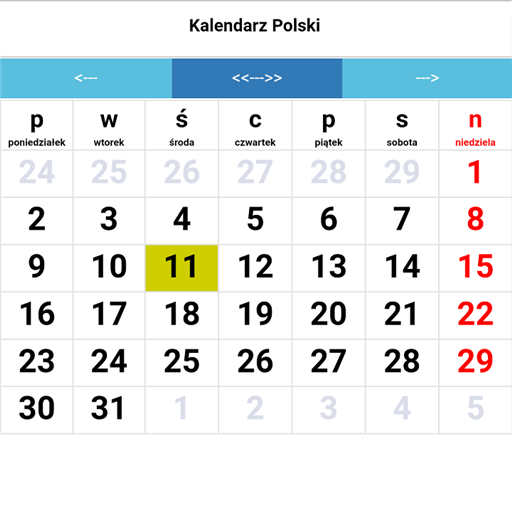 Polski Kalendarz  Icon