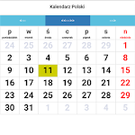 Cover Image of ダウンロード Polski Kalendarz 1.2 APK