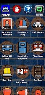 LOUD Police Ringtones Varies with device APK screenshots 3
