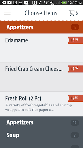 Zato Thai Cuisine & Sushi Screen 3