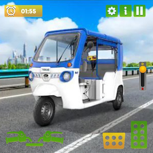 Tuk Tuk Rickshaw Driving Games  Icon