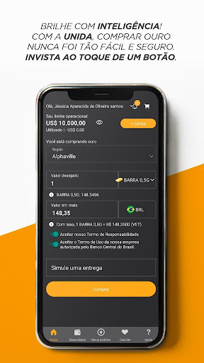 Unida Ouro e Câmbio Screen 3